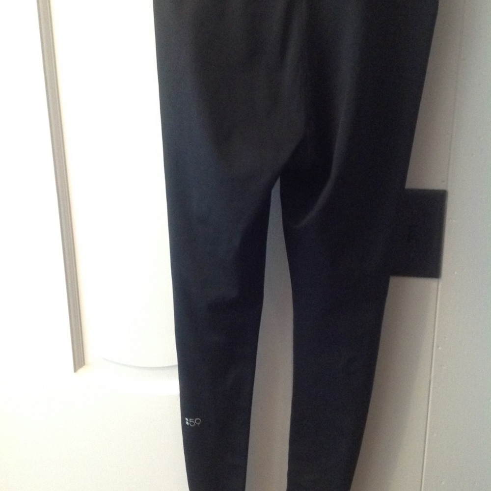 Splits59 Shiny Black Leggings Small EUC